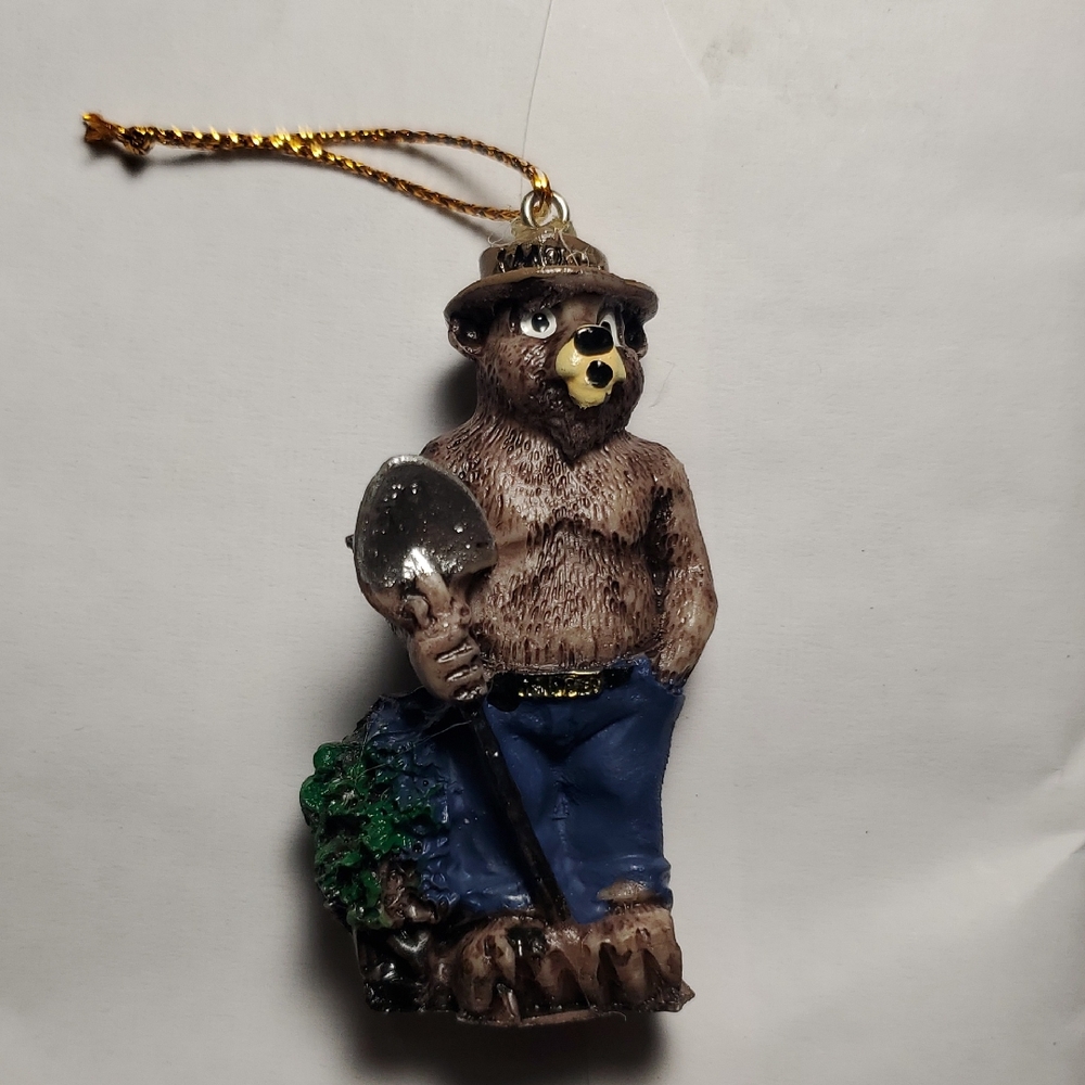Smokey Bear Holiday Ornament